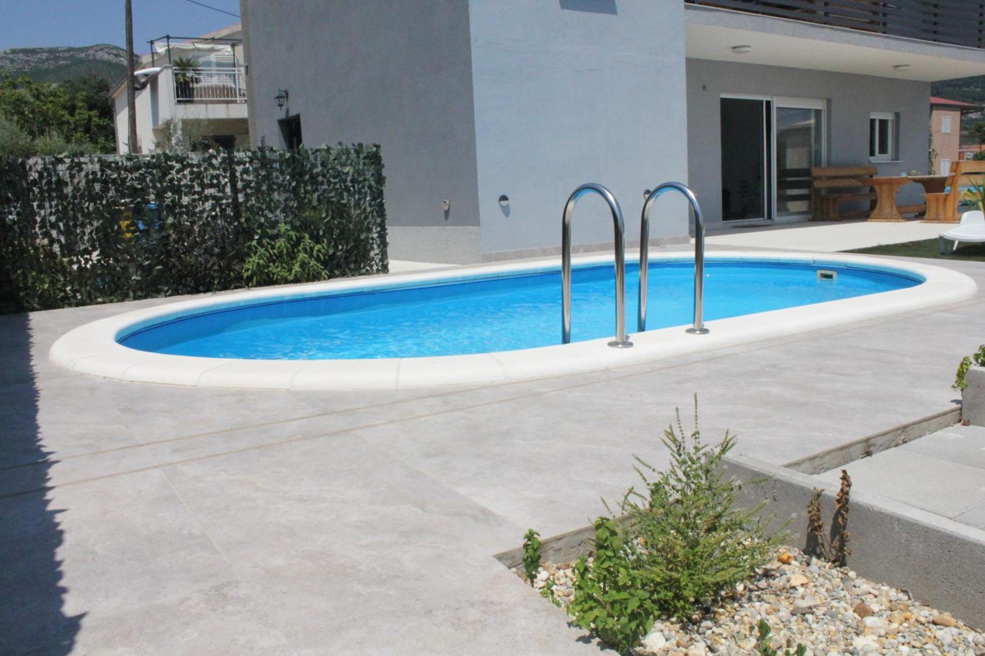 Villa Marta 3 Bedrooms, 2 Baths And Pool Kaštel Štafilić Exterior foto